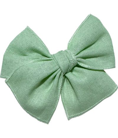 Mint Bow// Orilla Bordada