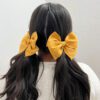 Gold Linen Bow - Imagen 2