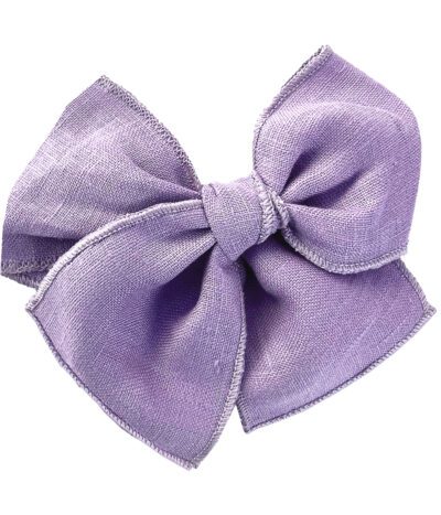 Lavanda Linen Bow