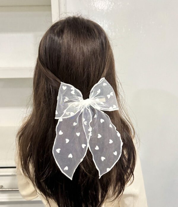 White Hearts Big Bow - Imagen 2