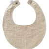 Beige Muselina Bib - Imagen 2