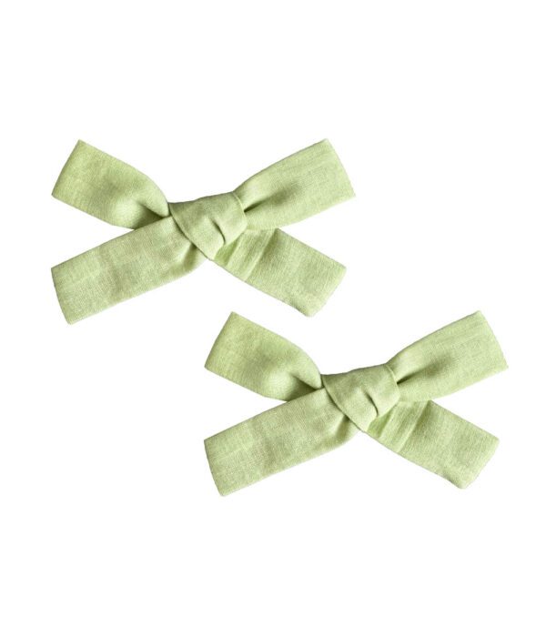 Pistache Petite Bows