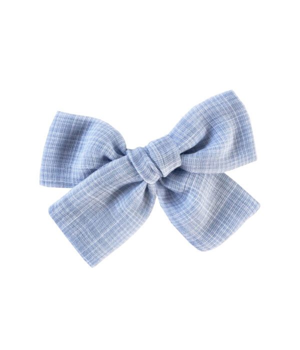 Soft Blue Mini Bow