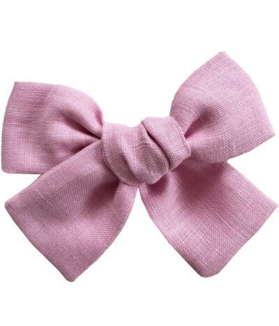 Peonia Linen Bow
