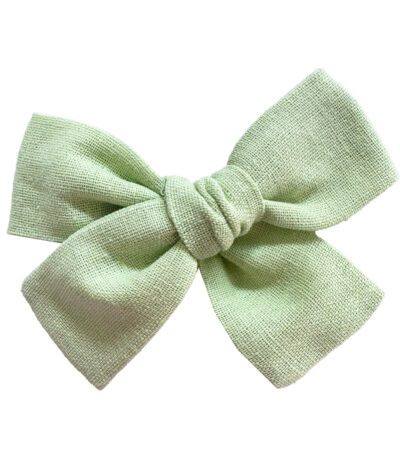 Soft Green Bow