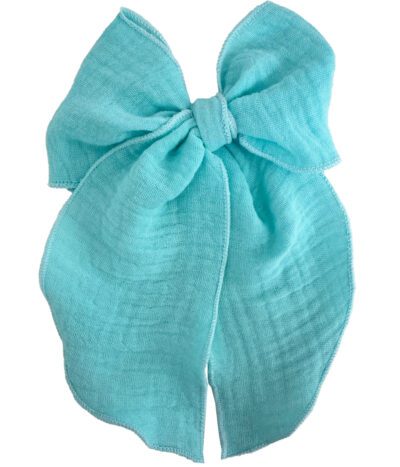 Aqua Muselina Big Bow