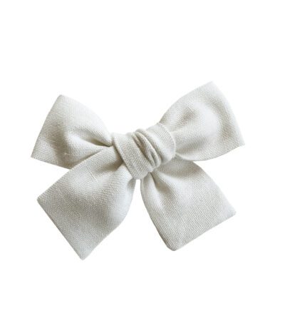 Cream Mini Bow