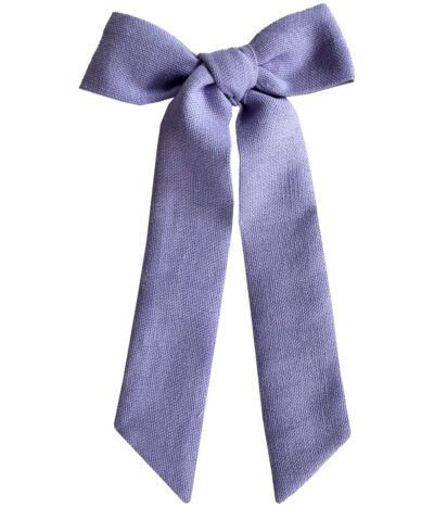 Lila Large Bow