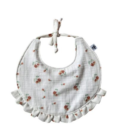 Fall Flowers Muselina Bib
