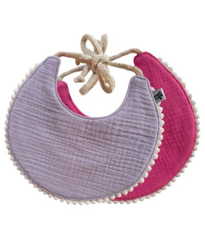Lily Rose Muselina Bib
