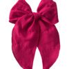 HOTPINKBIGBOW Algodón Big Bow (Orilla Bordada)