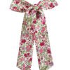 LOVELYFLOWERSLARGEBOW Algodón Liberty Large Bow