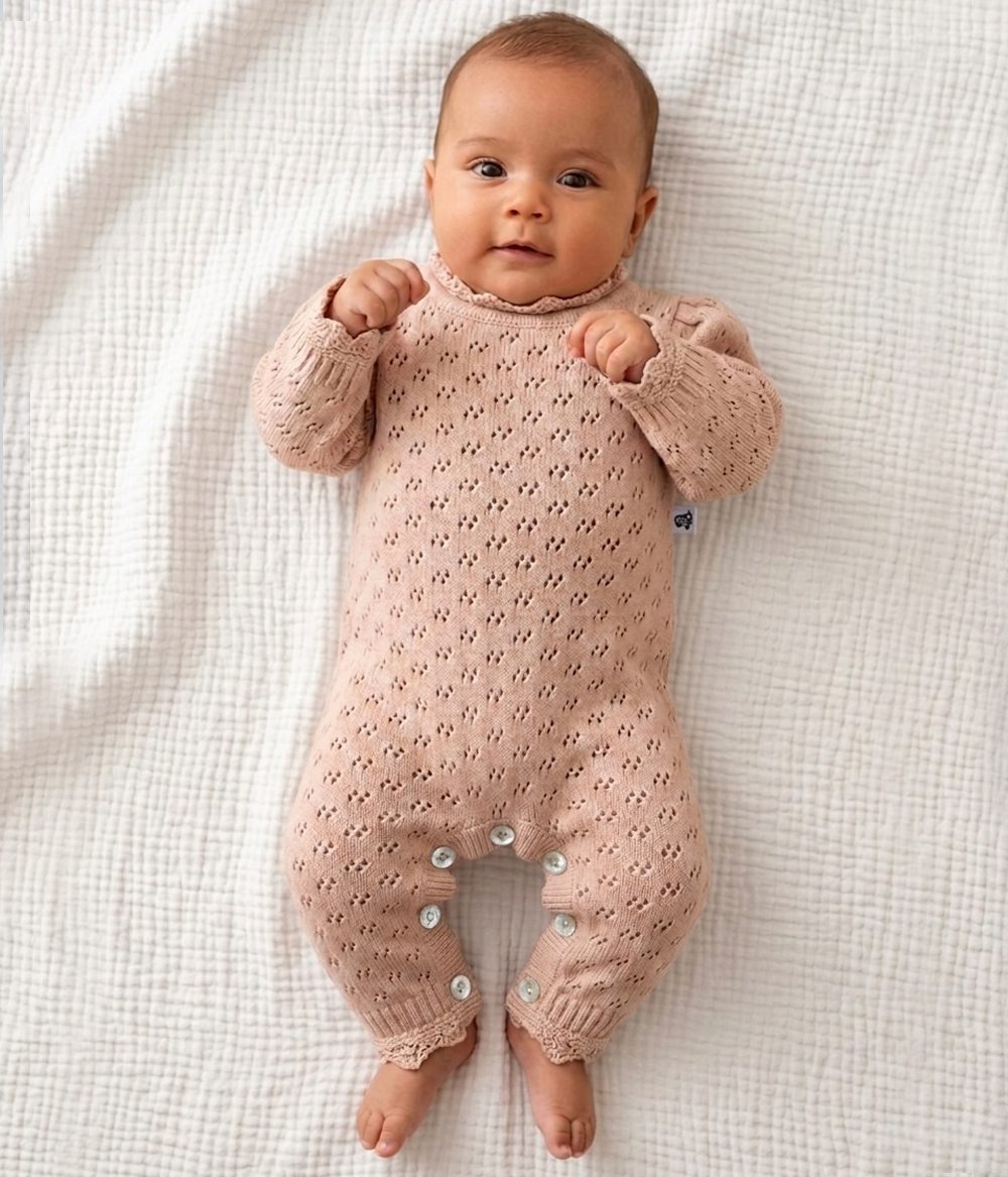 Mameluco Tejido Beige