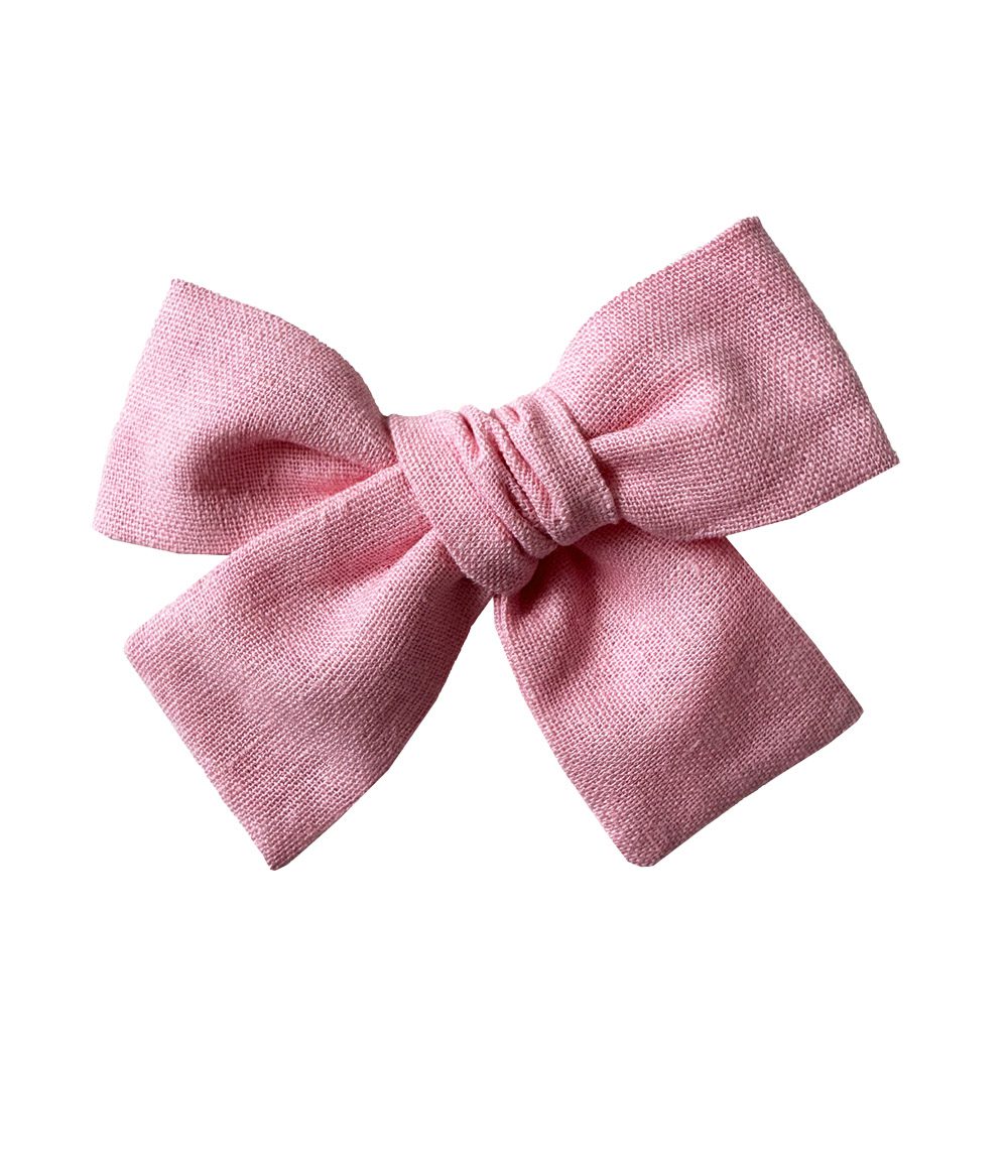 PINKMINIBOW1 Lino Mini Bow