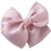 ROSELINENBOW:ORILLABORDADA Lino Midi Bow (Orilla Bordada)