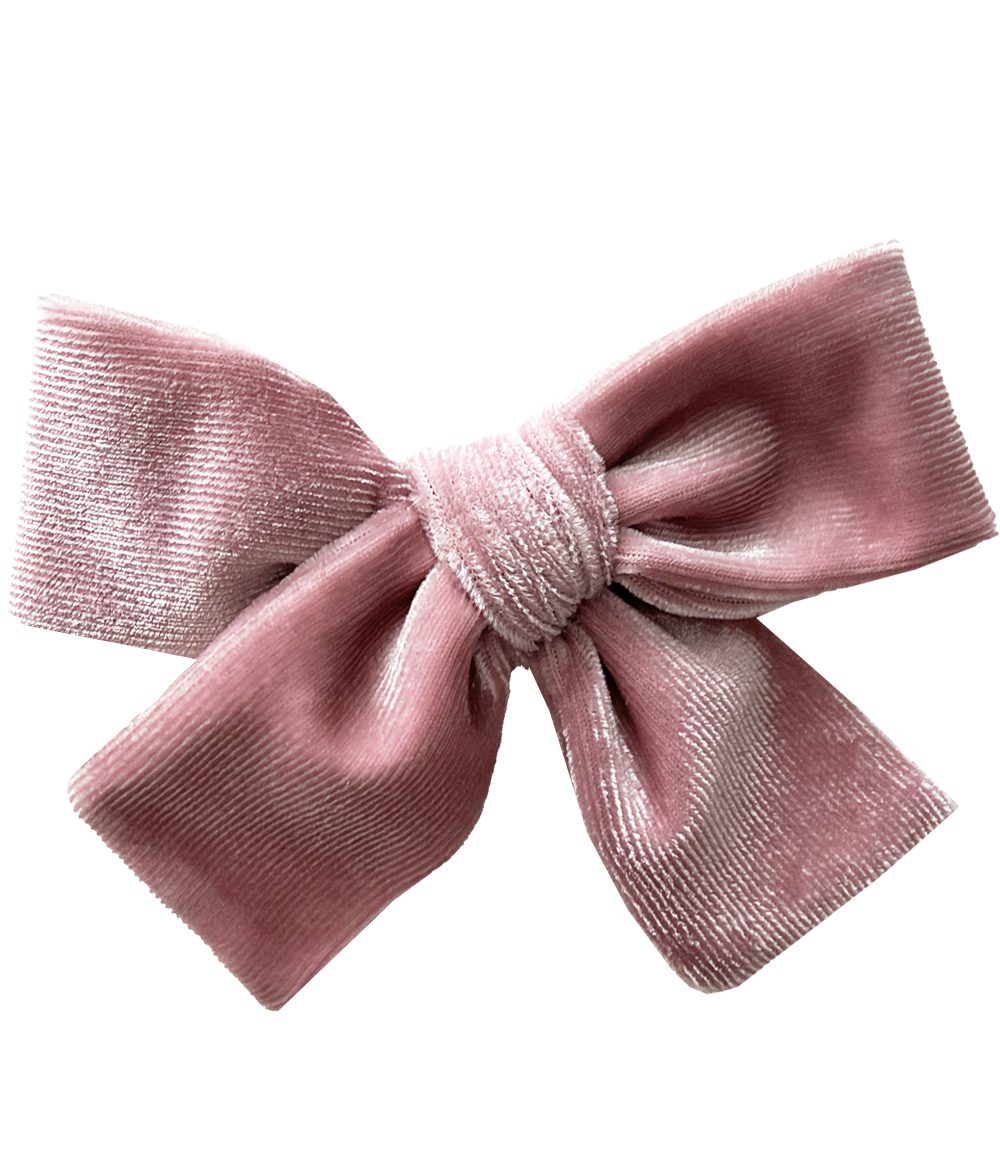 Velvet midi bow