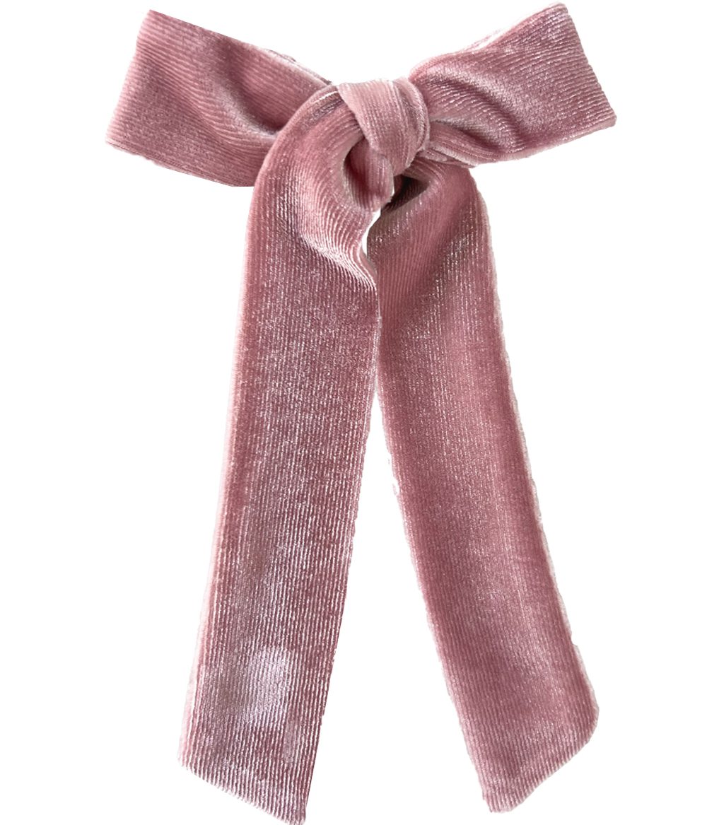 Velvet large bow